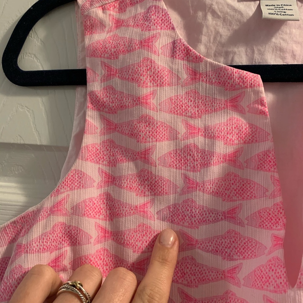 Vineyard Vines neon fish dress - Picture 4 of 7